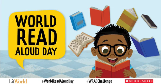 Happy #WorldReadAloudDay!