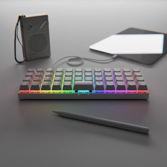 a planck ez connected to an ipad