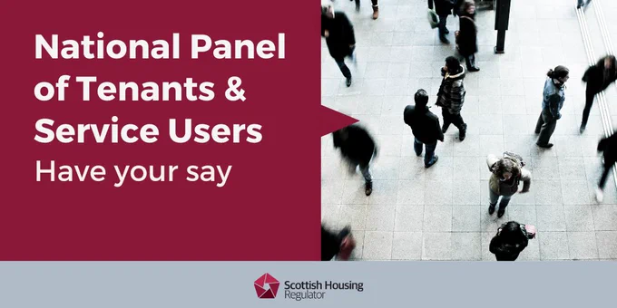 National Panel of Tenants and Service Users. Have your say. 
