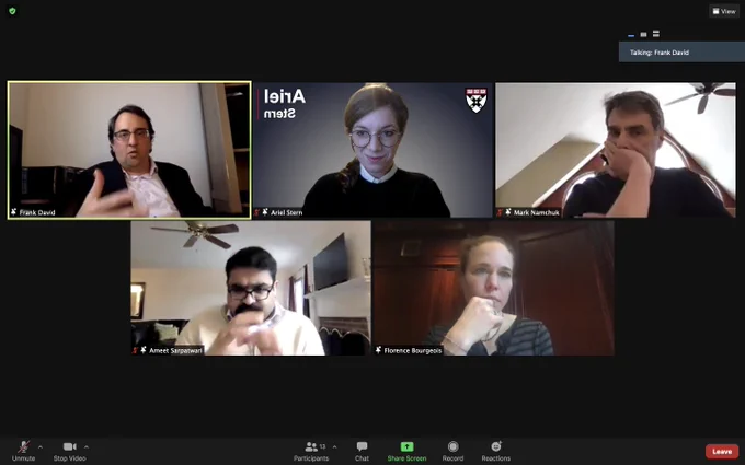 Our terrific faculty panel; thank you all! 