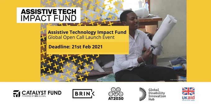 Assistive Technology Impact Fund, deadline 21st Feb 2021 - image of limb building.