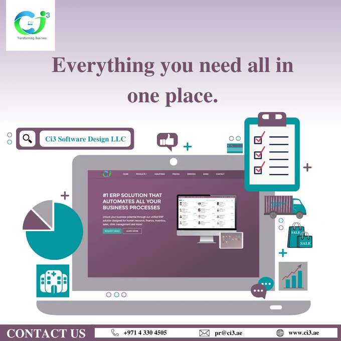 Visit us at https://ci3.ae/ to request a FREE DEMO.