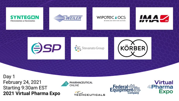 Virtual Pharma Expo - Day 1 - Free Registration!