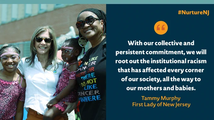 To tackle systemic racism and improve health outcomes for mothers of color in her state, @FirstLadyNJ unveiled the #NurtureNJ Maternal and Infant Health Strategic Plan. Check out the plan: nurturenj.nj.gov