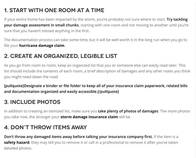 If using a screen reader visit: https://bit.ly/3bvDUQV for a sample list of steps - We are not endorsing that business merely using their list as a sample