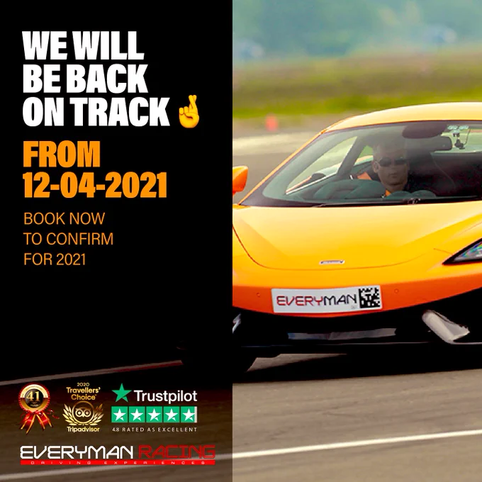 We are back at track from 12-04-2021 😍 

#event #lockdown #You #