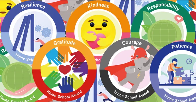 Juniper's Home School Digital Awards Values Collection