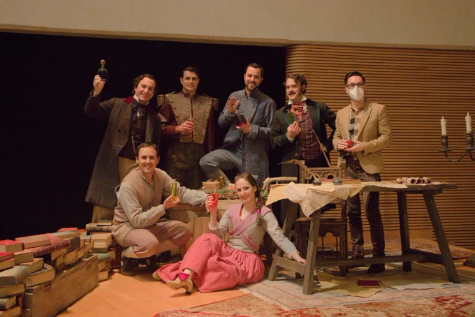 El equipo de 'Conta'm una òpera' de LesArts