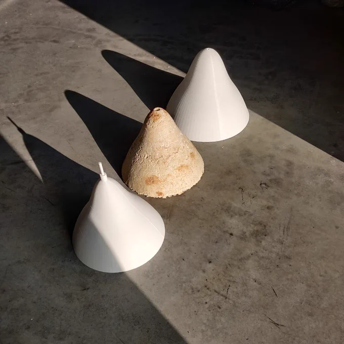 Here at the studio, we spent St Davids Day printing some new moulds for our pendant lights.