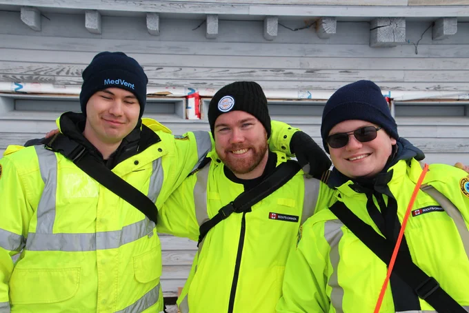 3 Amigos First Aiders supporting the 2020 event.