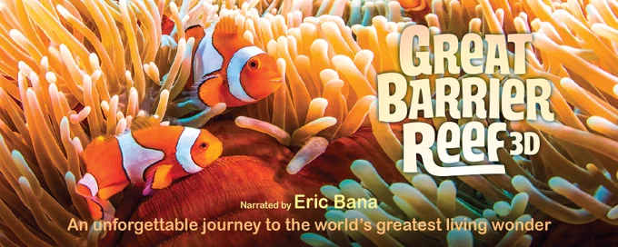 Great Barrier Reef 3D - narrated by Eric Bana - screening at IMAX Melbourne from 19 March 2021
