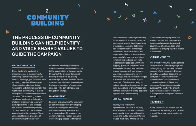 Citizen Sensing: A Toolkit offers insights, tools, methods and inspiration to support citizen sensing campaigns #freedownload https://discovery.dundee.ac.uk/ws/portalfiles/portal/39984081/Citizen_Sensing_A_Toolkit.pdf