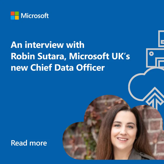 Photography of Robin Sutara, Microsoft UK's new Chief Data Officer.