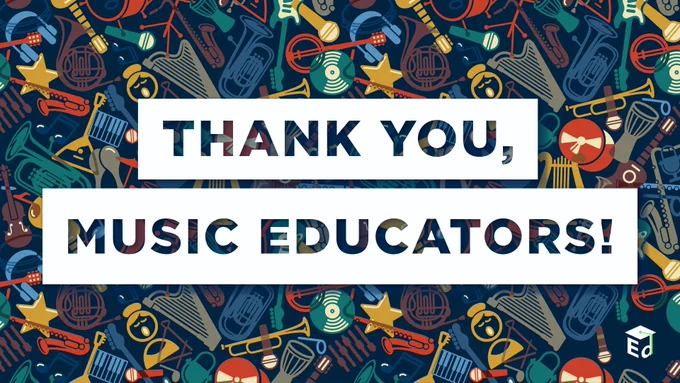 Thank you, music educators!