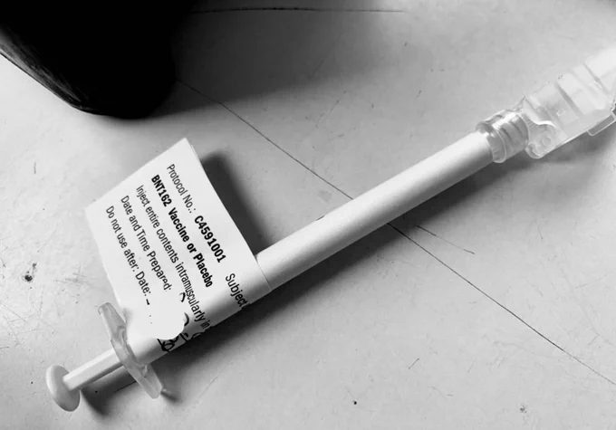 El día más importante del estudio, saber que nos estaban aplicando algo sin saber si placebo o vacuna con todo el temor y expectativa de su efectividad y/o posible efectos adversos.