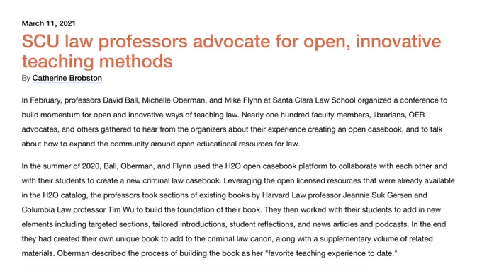 Title and introductory section of a blog post