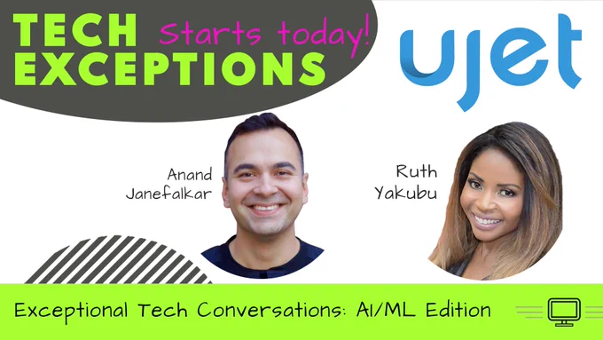 Bad Call Centers experiences lead to loss of customers. Today on #TechExceptions,@UJETcx CEO Anand Janefalkar shares how #AI seamlessly solves & simplifies interactions using NLP, CRM, image recognition.

Ask questions LIVE @LearnTV
⏰March 17th @ 2pm PT https://msft.it/6012Vz4SC