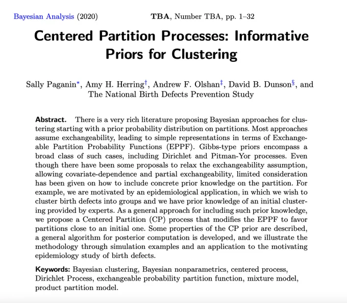 Centered Partition Processes: Informative Priors for Clustering