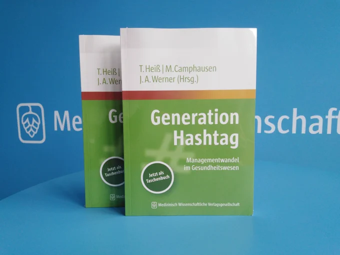 Generation Hashtag jetzt als Taschenbuch / erschienen bei der Medizinisch Wissenschaftlichen Verlagsgesellschaft