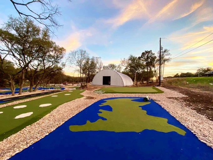 Memorial Miniature Golf and WW2 Museum located at 1710 N Farm to Market 1626, Buda, TX