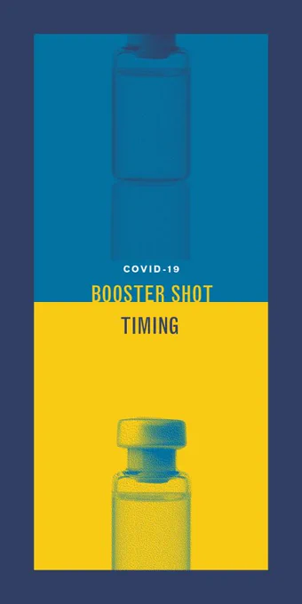 COVID-19 Booster shot timing 