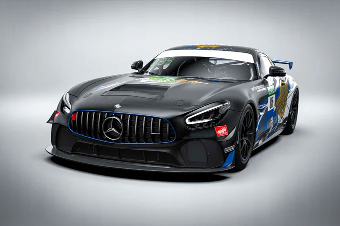 CVperformanceGroup MercedesAMG GT4 for DTM Throphy season 2021 driven by Mathias Salonen 