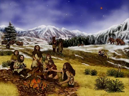 40,000 years ago hominins finally became aware of their own mortality.  For more than 6 million years prior to that, they witnessed other hominins die without realizing that they themselves would one day  die too.  