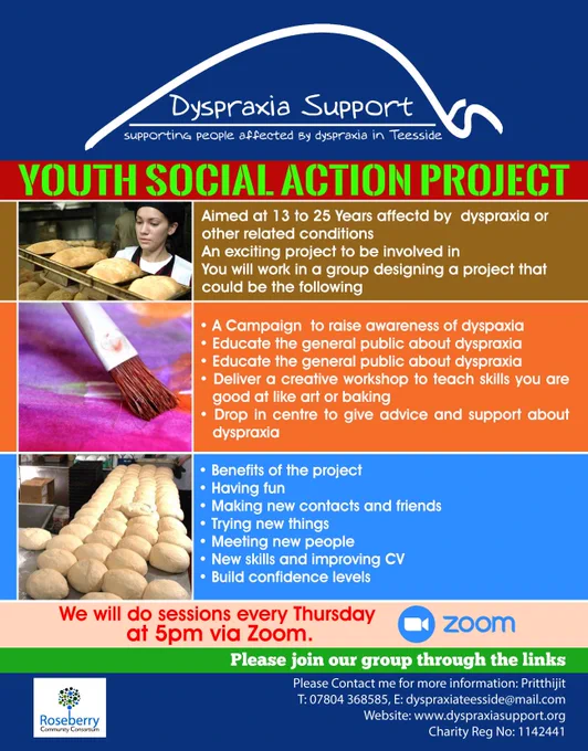 Please share and help us get referrals for this fantastic project aimed at @dyspraxia adults