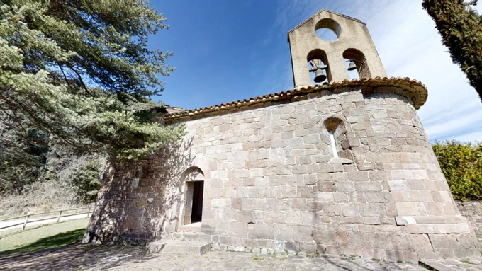 🟢TURISME
Més gravacions dels recorreguts virtuals en 3D a 2 noves esglésies del #Ripollès: 
➡Santa Llúcia de Puigmal a Sant Joan de les Abadesses.
➡Sant Martí de Surroca a Ogassa.

VALORITZACIÓ DEL PATRIMONI

Projecte PECT Turisme amb fons europeus #Feder. 