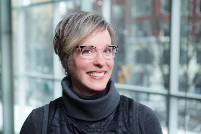 Headshot of KCAD's President Tara McCrackin