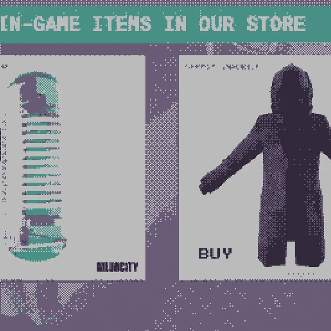 dystopian NFT store