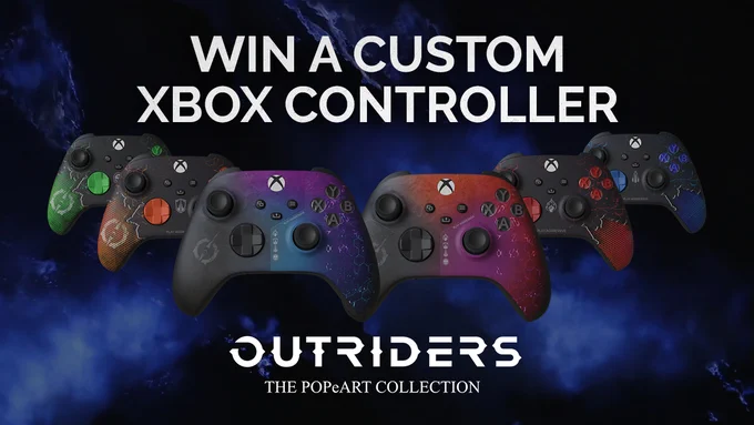 You can win a custom Xbox Series X|S Controller In the Official Outriders X POPeArt Sweepstakes.
