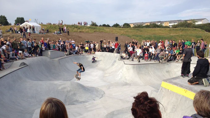 The Musicon District in Roskilde, Denmark is one of seven cities participating in the CityLoops experiment #circulareconomy #CircularNordic
