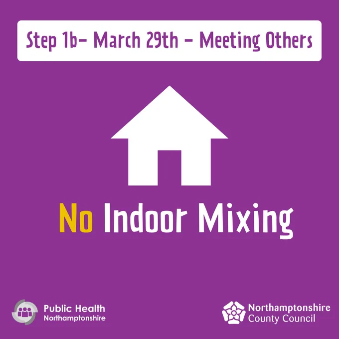 Under Step 1b of the guidance there is no indoor mixing