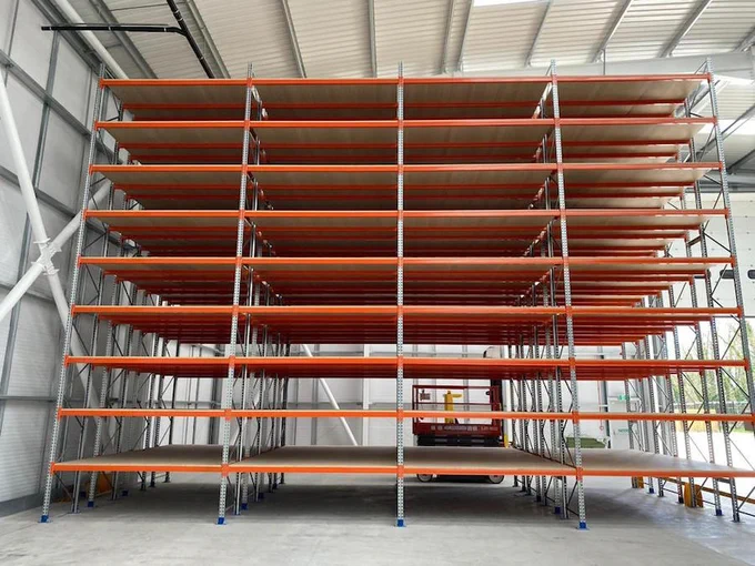warehouse carpet racking bespoke designed 