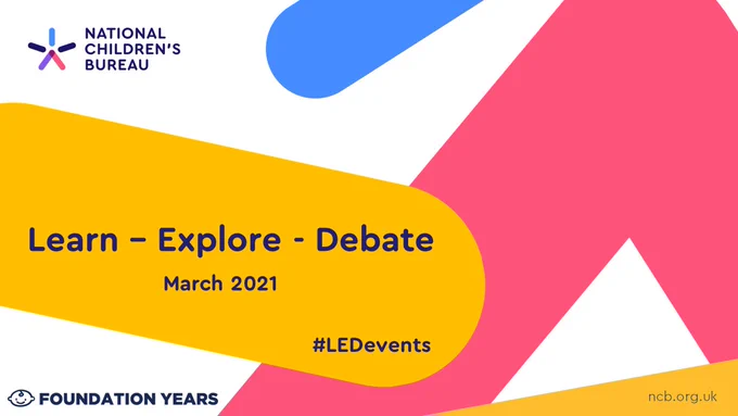 PowerPoint slide from the Learn - Explore - Debate events.