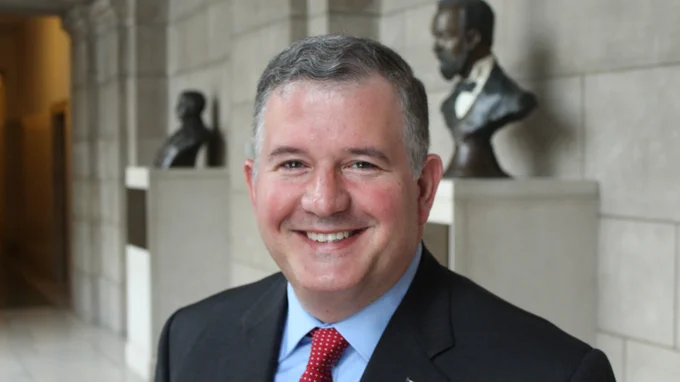 An image of a smiling John Wyvill from March