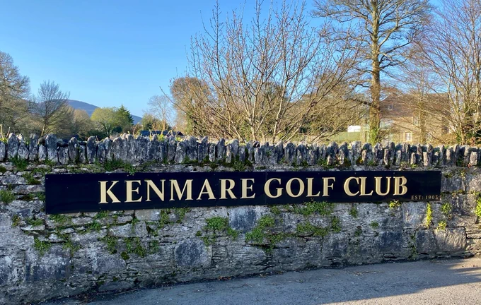 Kenmare Golf Club Sign