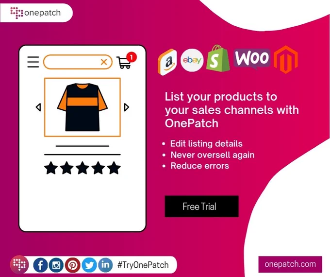ecommerce product listings