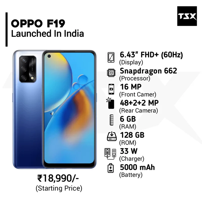 Oppo F19 Goes Official In India

Follow us for Tech Updates @TECHSmartX

#oppof19 #oppof19proplus
#iqoo #oppoindia #pocox3 #oppof19pro #vivophotography #Realme7Pro #oppophotography 
#picoftheday #samsunggalaxy  #xiaomiindia
#samsungphotography #phone #5g #mi105g #realme7
#realmenarzo20 #instatech #RedmiNote9Pro
#realme #gadget #iqooindia  #vivox60pro #oneplus7series #opporeno #TechSmartX #TechSmartXUpdates #TechSmartXTeam