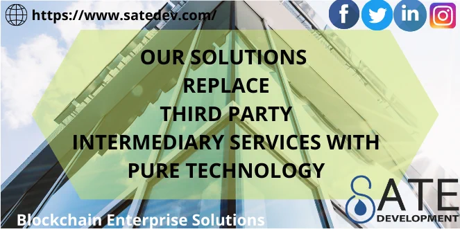 To learn more about Blockchain Enterprise Solutions,
visit us @
https://www.satedev.com/enterprise-solutions/
https://www.satedev.com/about-us/

#EnterpriseBlockchainCompanies #BlockchainEnterpriseSolutions #BlockchainTechnology #BlockchainNews #SateDevelopment