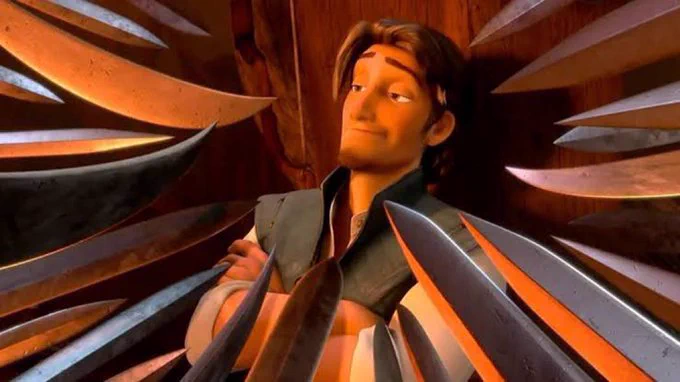 Programming Language opinions that get you into this situation, which is a person with many swords pointed at them while remaining calm and collected.