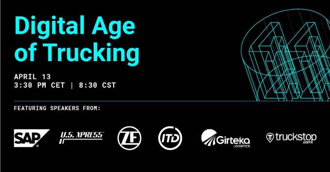 Digital Age of Trucking event banner
