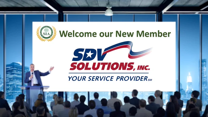 SIA Newest Member, SDV Solutions - Membership Monday!