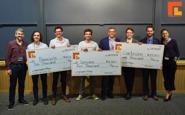 Winners of pitch competition