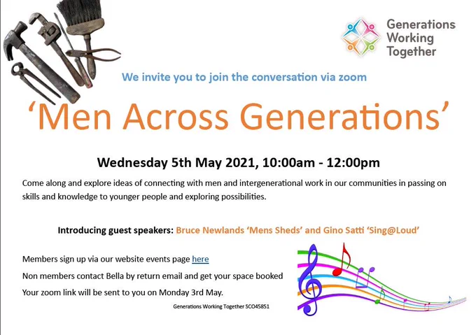 Poster for the GWT event on Wed 5th May; further info available at the link in the tweet.