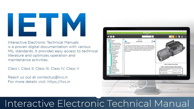 IETM in Class I, Class II, Class III, Class IV, Class V for defence and aerospace industries by ILXS