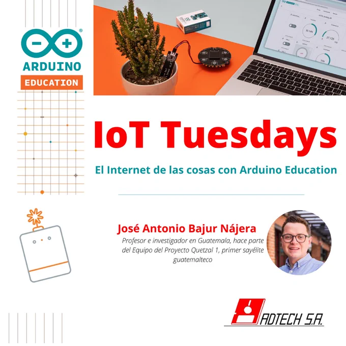 #IoT #Guatemala #ArduinoEducation en www.adtechsa.com