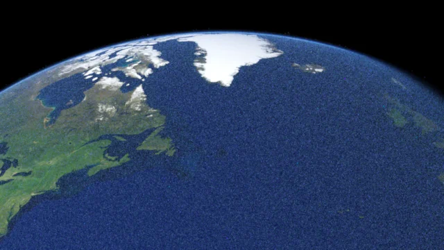 Render desde el espacio.