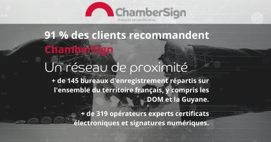 Le réseau de proximité CSF, c'est   de 319 opérateurs experts en #CertificatElectronique et #SignatureNumerique et   de 145 bureaux d'enregistrement en France, y compris dans les DOM et en Guyane. 